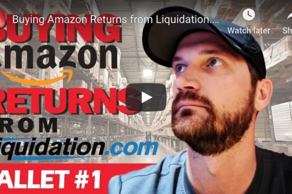 Buying Amazon Returns from Liquidation.com to Sell on Ebay, Pallet #1