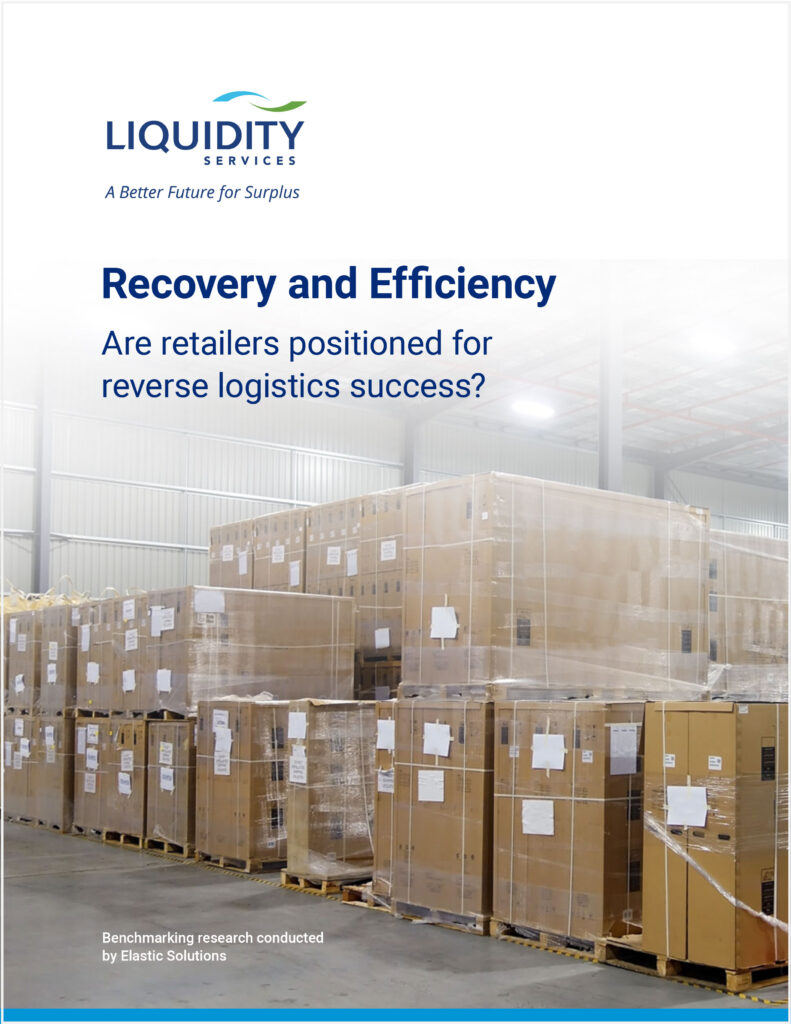 New retail benchmarking study offers insight into current reverse logistics trends.