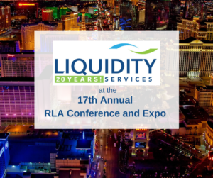 See Liquidity Services at RLA 2020, Feb. 4-6 at Booth #101